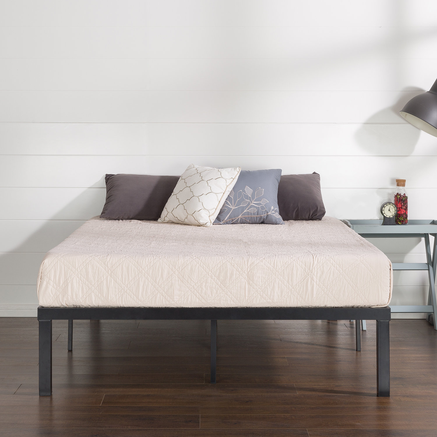 Anew Edit Quick Lock Platform Bed Frame Mattress Foundation Wayfair.ca